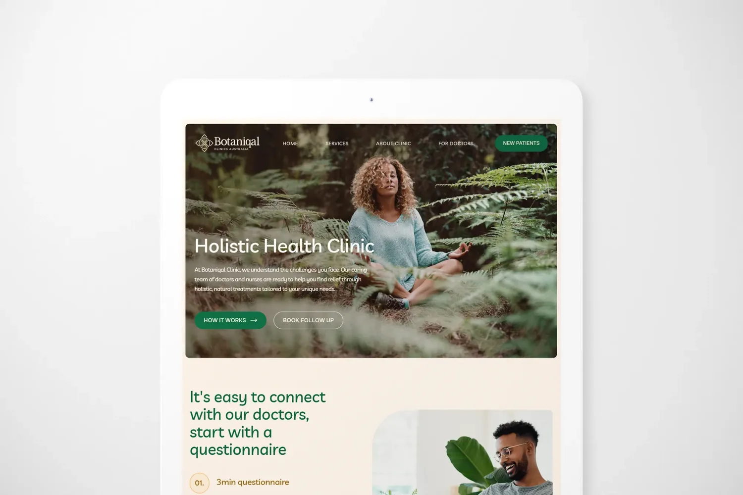 Holistic Health Clinic, page 1 of the case