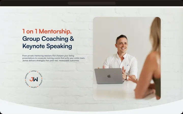 1 on 1 mentorship page