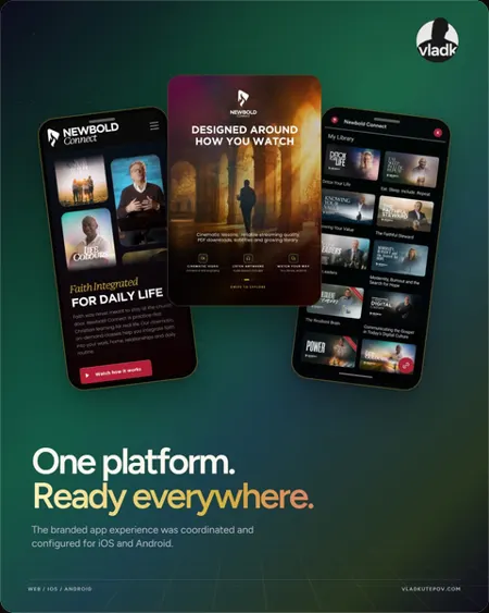 Branded iOS and Android app