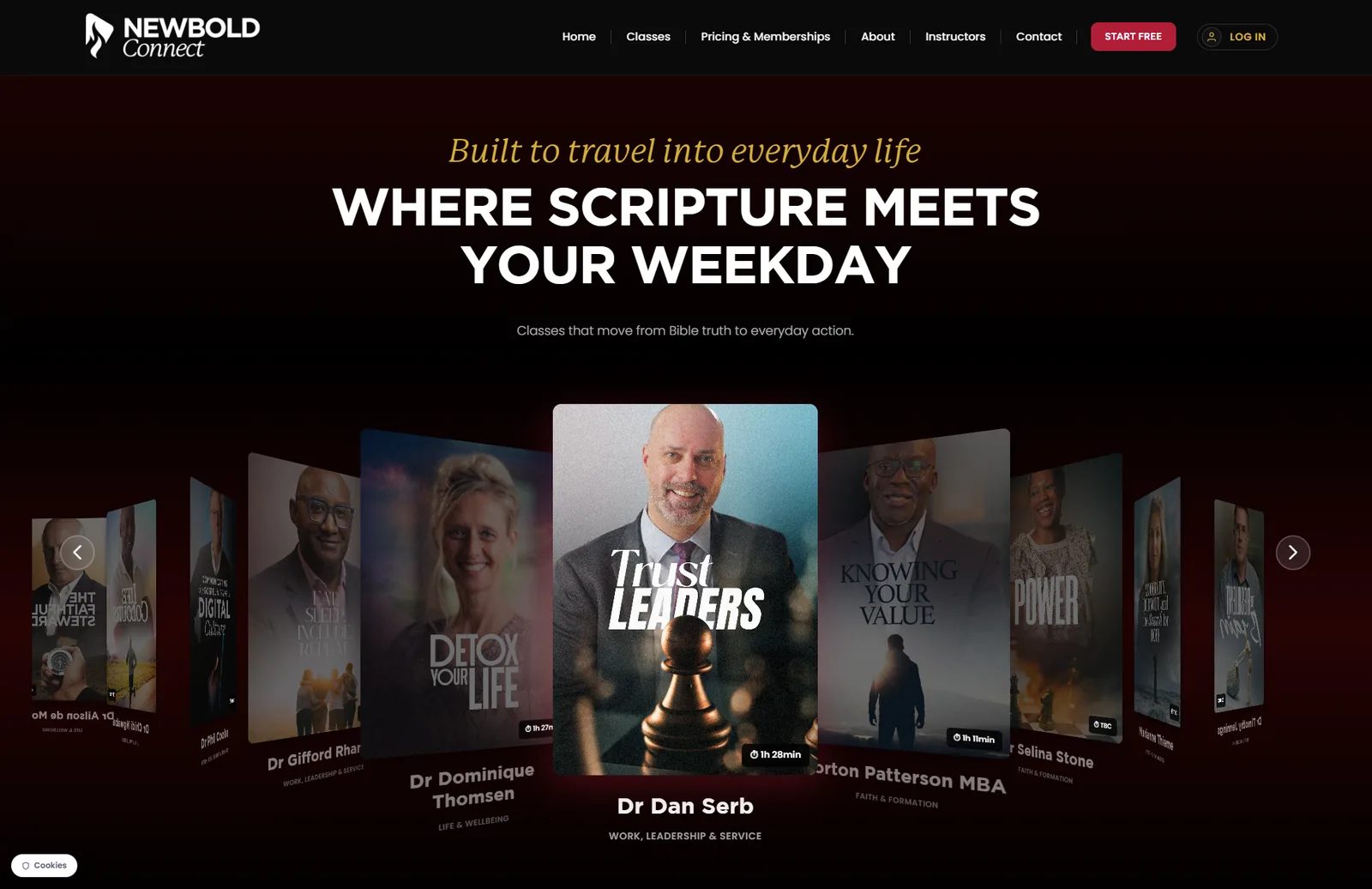 Newbold Connect public website home page